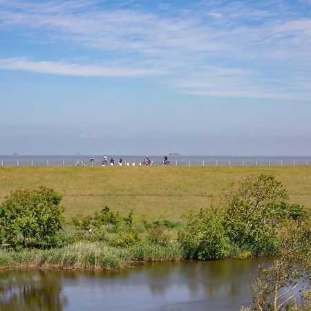 Apartment N14 Direkt Am Nordseedeich Mit Blick Auf Den See 노드스트랜드 외부 사진