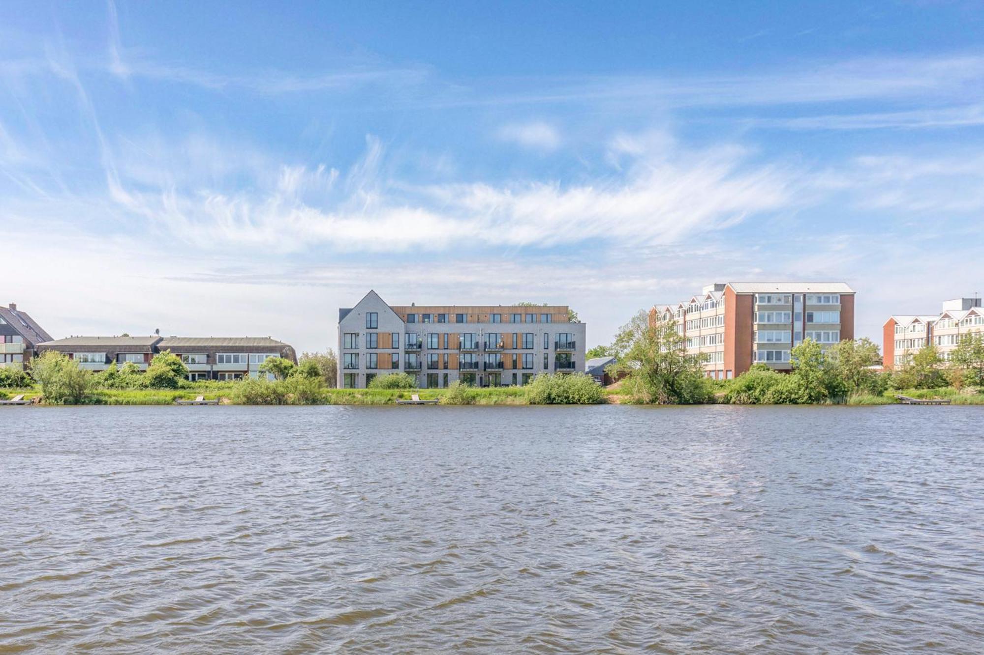 Apartment N14 Direkt Am Nordseedeich Mit Blick Auf Den See 노드스트랜드 외부 사진